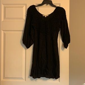 Black long sleeve dress